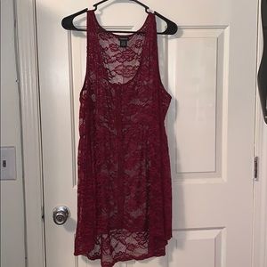 Torrid Lace Babydoll Tank